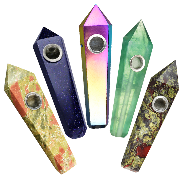 Gemstone Hand Pipe