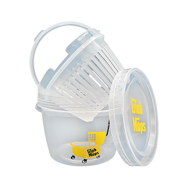 Glob Mops Cleaning Container | Mop Bucket | Round