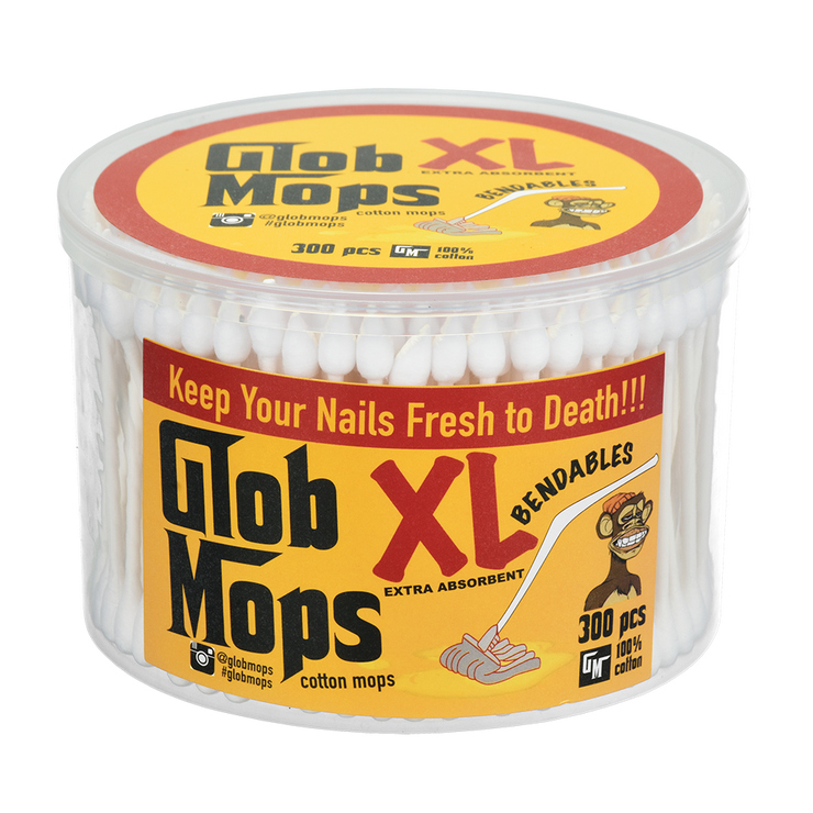 Glob Mops Dual Tip Cotton Swabs | XL Bendables | Pack