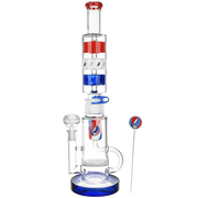 Grateful Dead x Pulsar Cool It Down Glycerin Stacker Bong Set | Side View