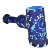 Grateful Dead x Pulsar Etched Hammer Bubbler | Ethereal Music | Frontal View