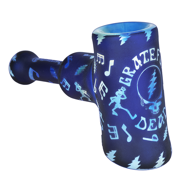 Grateful Dead x Pulsar Etched Hammer Bubbler | Ethereal Music | Frontal View