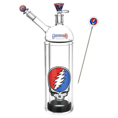 Grateful Dead x Pulsar Gravity Bong Set | Pipe & Poker Tool