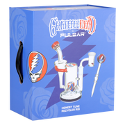 Grateful Dead x Pulsar Honest Tune Recycler Dab Rig Set | Luxury Gift Box Packaging