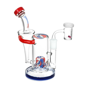 Grateful Dead x Pulsar Honest Tune Recycler Dab Rig Set | Front View