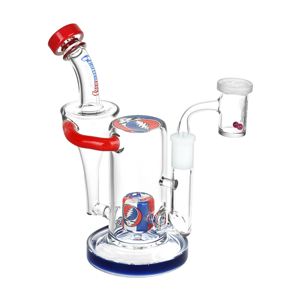 Grateful Dead x Pulsar Honest Tune Recycler Dab Rig Set | Front View