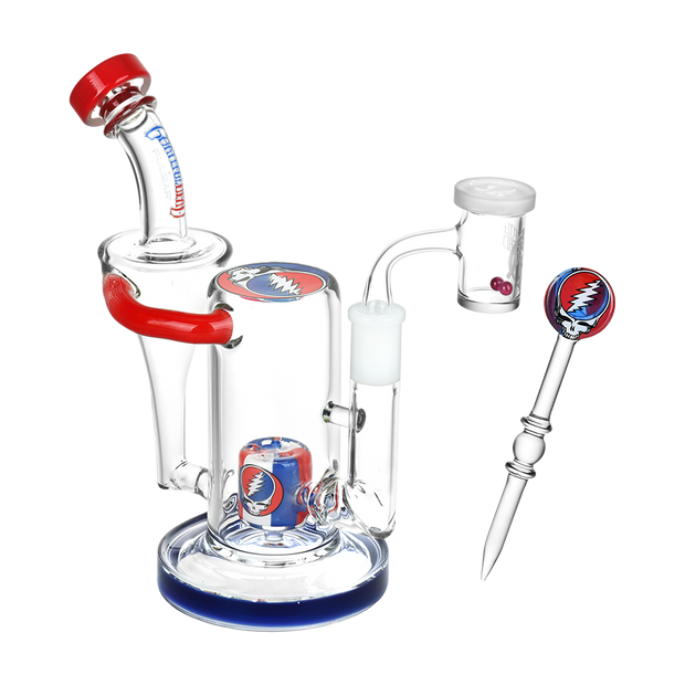 Grateful Dead x Pulsar Honest Tune Recycler Dab Rig Set | Group