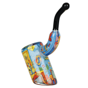 Grateful Dead x Pulsar Inside Print Sherlock Pipe | Deadhead Dorm | Back View