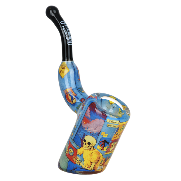 Grateful Dead x Pulsar Inside Print Sherlock Pipe | Deadhead Dorm | Front View