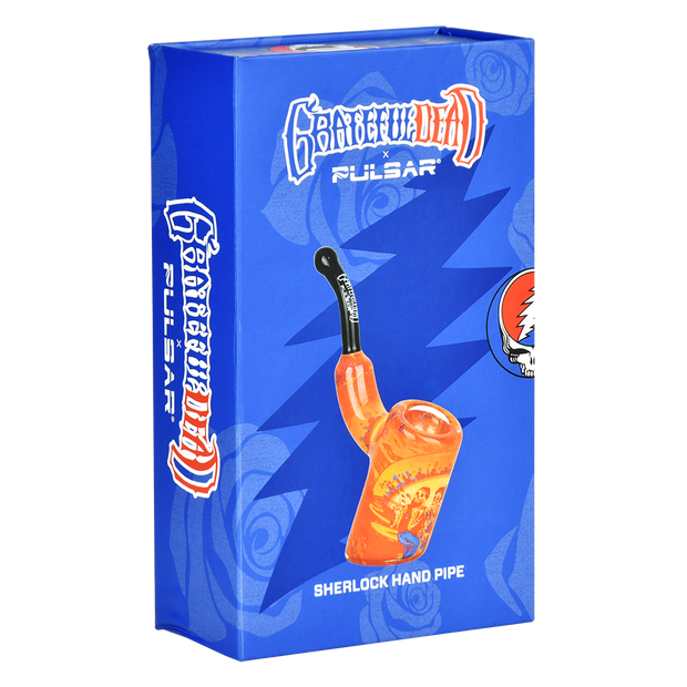 Grateful Dead x Pulsar Inside Print Sherlock Pipe | Sunset Dance | Packaging