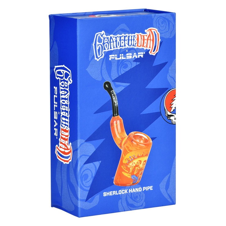 Grateful Dead x Pulsar Inside Print Sherlock Pipe | Sunset Dance | Packaging