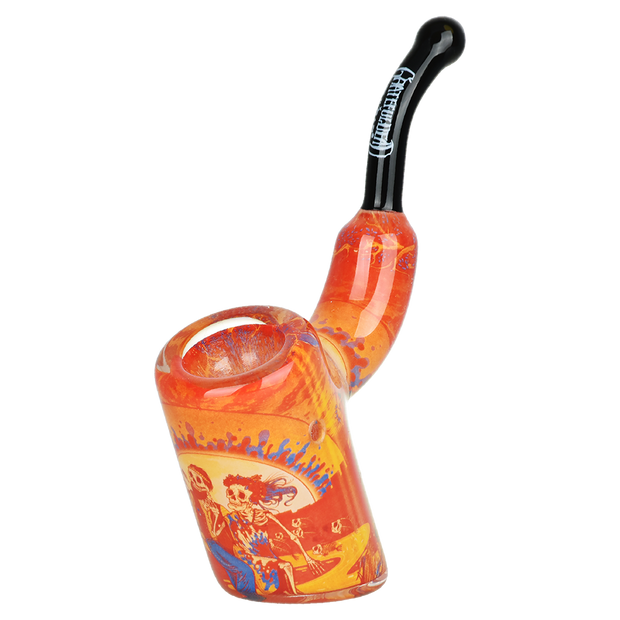 Grateful Dead x Pulsar Inside Print Sherlock Pipe | Sunset Dance | Alt Side View