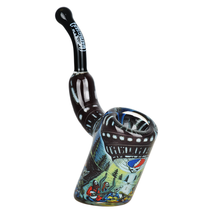 Grateful Dead x Pulsar Inside Print Sherlock Pipe | UFO Jam | Front View