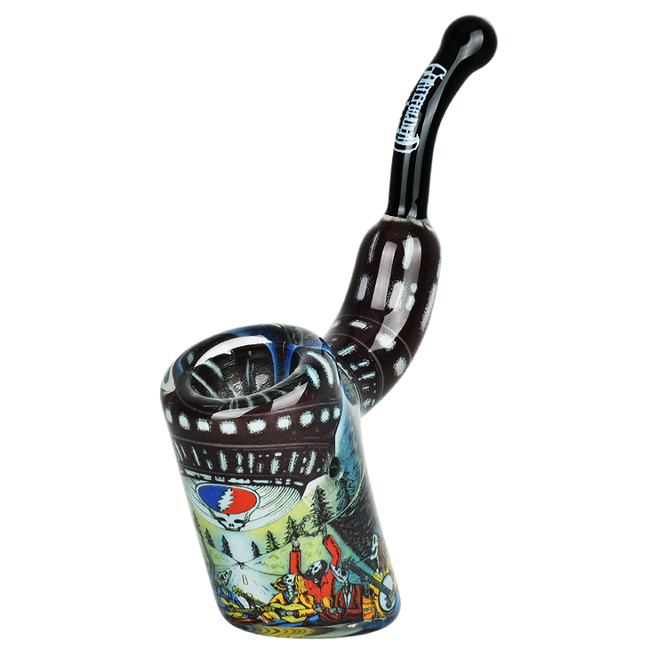 Grateful Dead x Pulsar Inside Print Sherlock Pipe | UFO Jam | Alt Side View