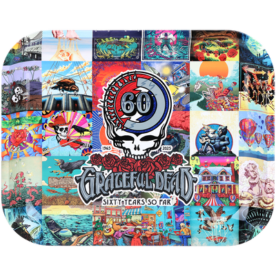 Grateful Dead x Pulsar Large Metal Rolling Tray | 60th Anniversary