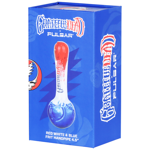 Grateful Dead x Pulsar Spoon Pipe | Grateful Frit | Gift Box Packaging