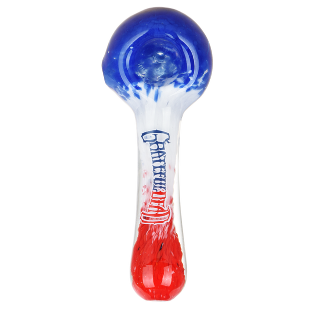 Grateful Dead x Pulsar Spoon Pipe | Grateful Frit | Top View