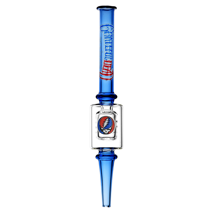 Grateful Dead x Pulsar Steal Your Face Dab Straw | Front View