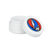 Grateful Dead x Pulsar Steal Your Face Reclaim Kit | Silicone Concentrate Container | Open View