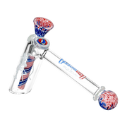 Grateful Dead x Pulsar Wig Wag Hammer Bubbler | Back View