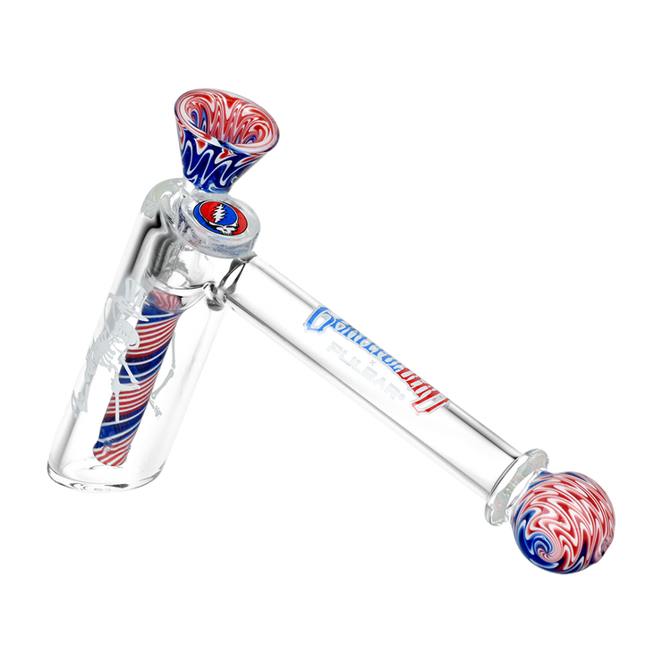 Grateful Dead x Pulsar Wig Wag Hammer Bubbler | Back View