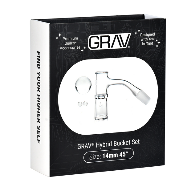 GRAV Hybrid Bucket Banger Set | 45 Degree | Packaging