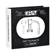 GRAV Slurper Bucket Banger Set | 90 Degree | Packaging