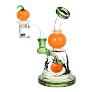 Halloween Ball Dab Rig Set | Back View