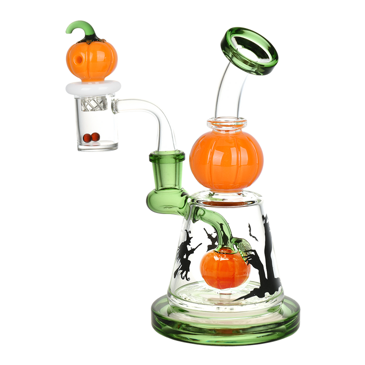 Halloween Ball Dab Rig Set | Back View