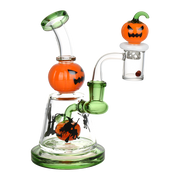 Halloween Ball Dab Rig Set | Front View