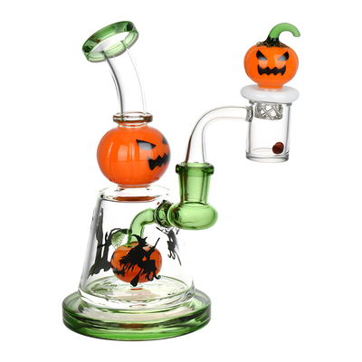 Halloween Ball Dab Rig Set | Front View