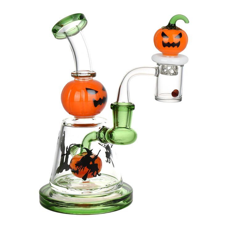 Halloween Ball Dab Rig Set | Front View