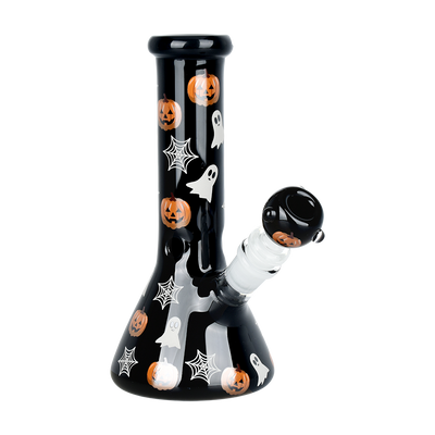 Hallows Glow Beaker Bong | Front View