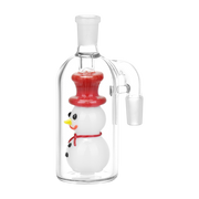 Happy Snowman Ash Catcher | Front View