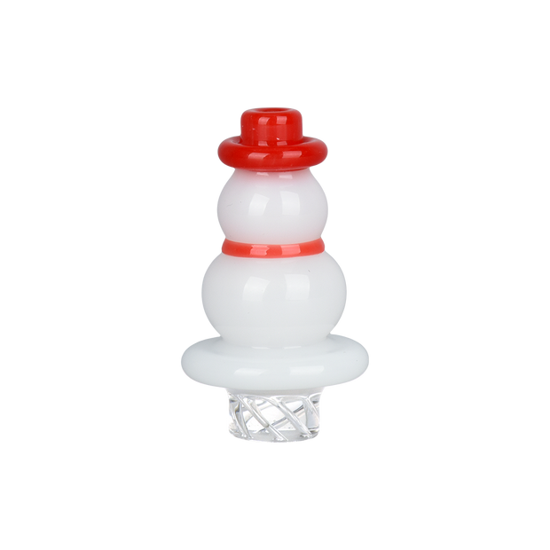 Happy Snowman Vortex Carb Cap | Back View