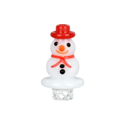 Happy Snowman Vortex Carb Cap | Front View