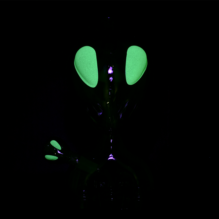 Hemper Alien Bong | Extra Large Size | Glow In The Dark Accents