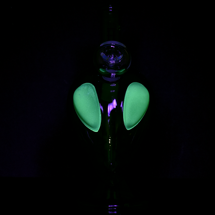 Hemper Alien Bong | Regular Size | Glow In The Dark Accents