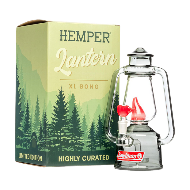 Hemper Bowlman Lantern Bong | Extra Large Size | Packaging