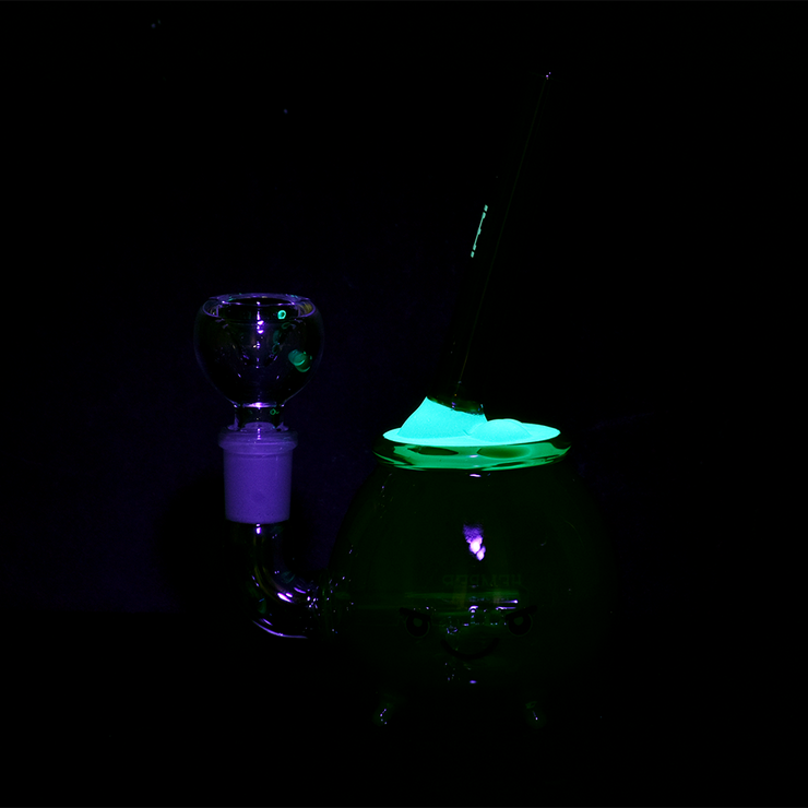 Hemper Cauldron Bong | Regular Size | Glow In The Dark Accent