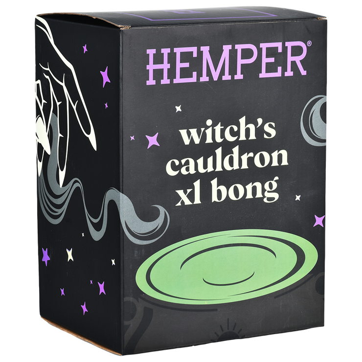 Hemper Cauldron Bong | Extra Large Size | Packaging