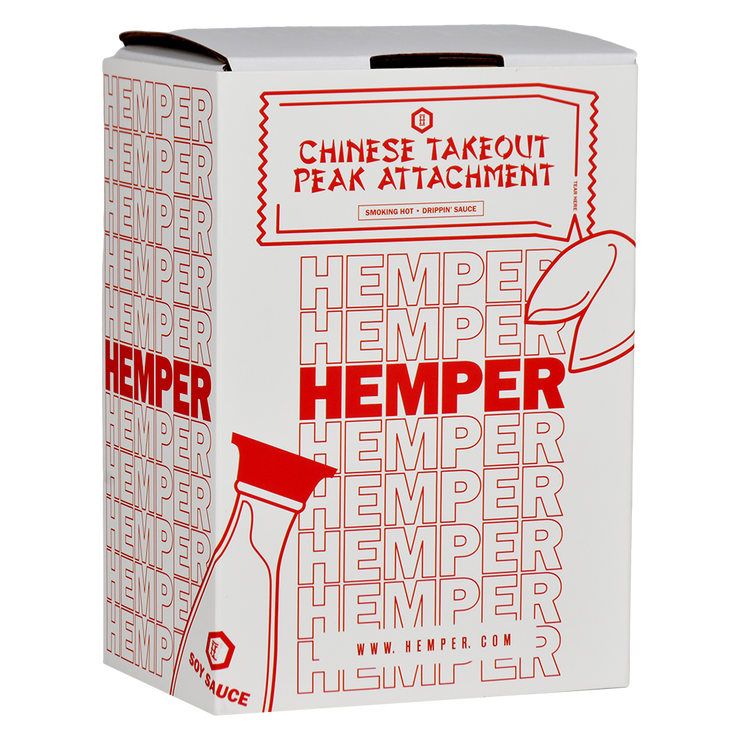 Hemper Chinese Takeout Attachment for Puffco Peak Series | Packaging