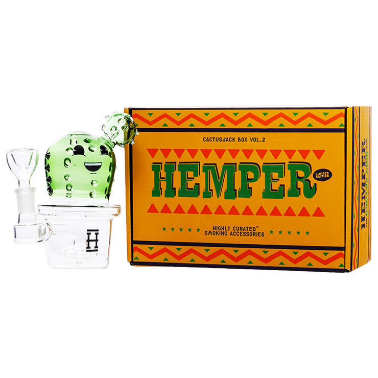 Hemper Happy Cactus Bong | Packaging