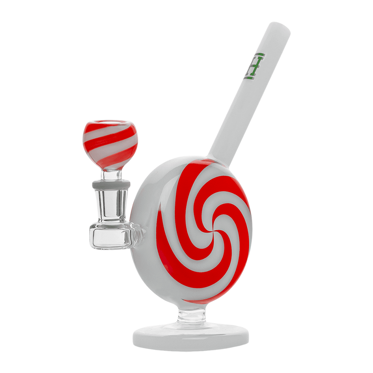 Hemper Jollypop Bong | Frontal Side View