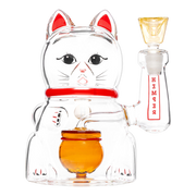 Hemper Lucky Money Cat Bong | XL Size | Back View