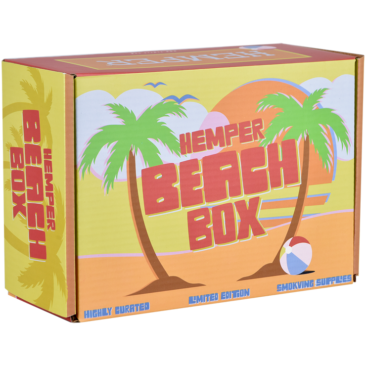 Hemper Palm Tree Bong | Gift Box Packaging