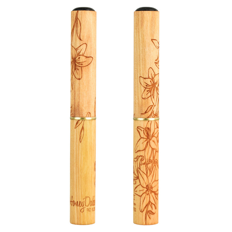 Honey Labs HoneyDabber II™ Vapor Straw | Cherry Wood | Titanium Tip | Lily Edition