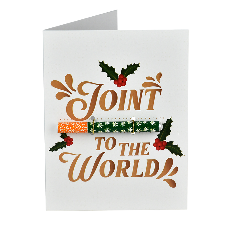 KushKards One Hitter Holiday Greeting Cards | Joint To The World