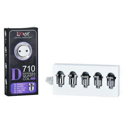 Lookah 710 Connect Quartz Coil D | 5 Piece Pack