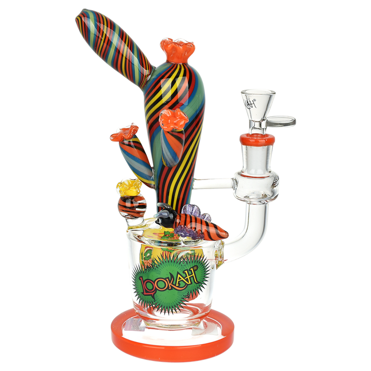 Lookah Cactus Bong | Alt Side View